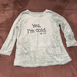 Cozy and extremely soft mint green Fleece Pullover 2xl